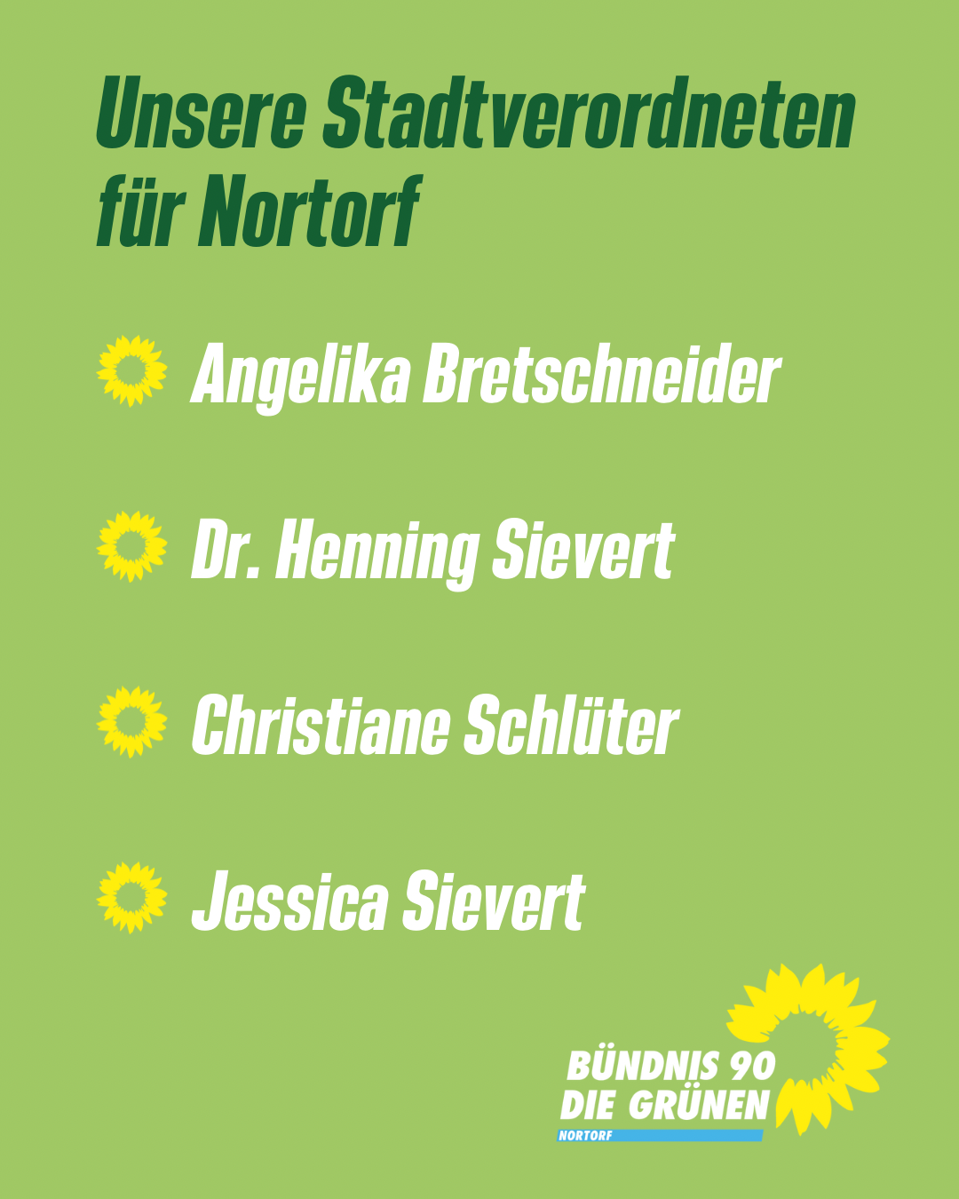 Unsere Stadtverordneten