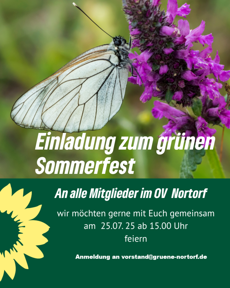 Sommerfest für Mitglieder des Ortsverbands
