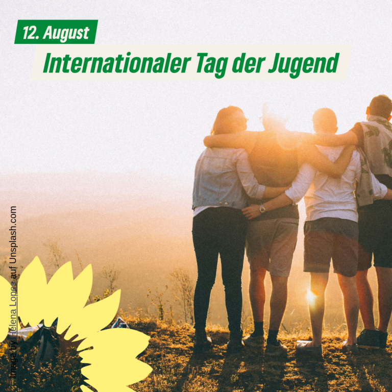 12. August: Internationaler Tag der Jugend