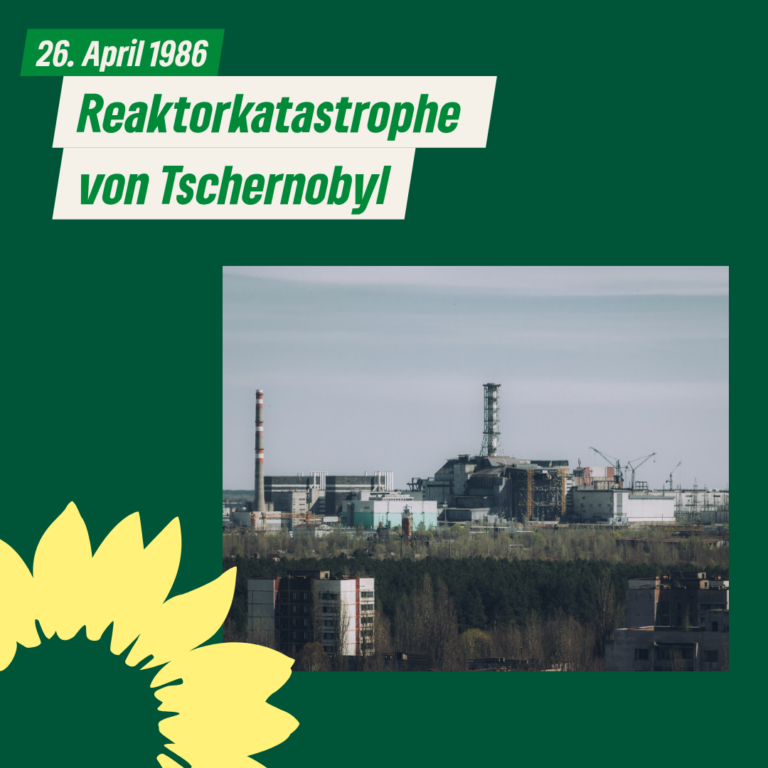 Gedenktag zur Reaktorkatastrophe von Tschernobyl